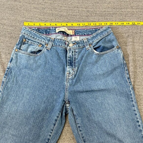 Levi's 515  Nouveau Bootcut Womens Jeans Blue Denim  34 x 33 Size 16M - Picture 5 of 16